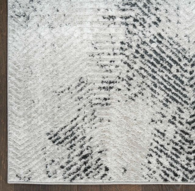 Nourison Home™ Dekor DEK04 Gray Charcoal 5'x7' Style 3 Area Rug-4