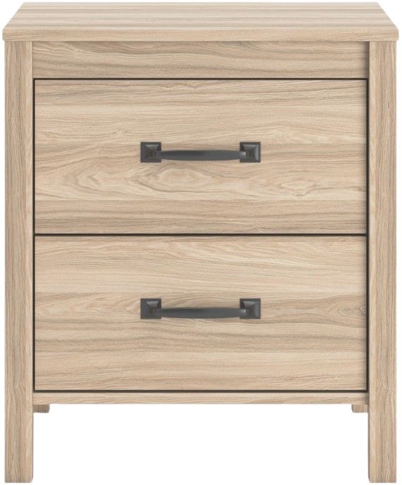 Signature Design by Ashley® Battelle Tan Nightstand-1