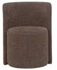 Fairfield® Customizable Pelle Provisions Aristotle Barrel Dining Side Chair with Casters-1
