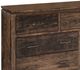 Archbold Furniture Customizable Amish Essentials Maverick Cherry Dresser-1