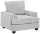 Homelegance® Sarah Stone Gray Accent Chair-0