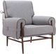 Zuo® Modern Klem Gray Accent Chair-0