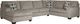 Signature Design by Ashley® Ballinasloe 2-Piece Platinum Living Room Set-1