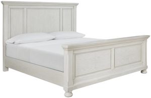 Signature Design by Ashley® Robbinsdale Antique White California King Panel Bed