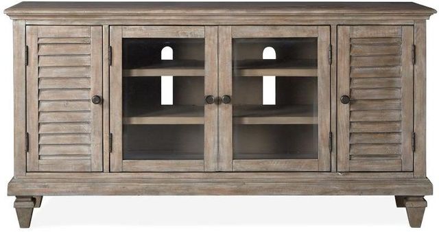 Magnussen Home® Lancaster Dovetail Grey Small Console-1