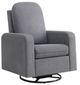 Furniture of America® Rovigo Dark Gray Glider Swivel Chair-0