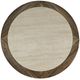 Jofran Inc. Sierrafina Beige Round End Table with Cortado Base-3
