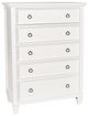 New Classic® Home Furnishings Tamarack White Chest-0