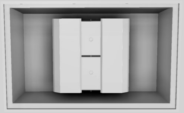 Vent-A-Hood® Designer Series 48" Stainless Steel Island Range Hood-2