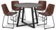 Signature Design by Ashley® Centiar 5 Piece Black/Gray Dining Set-0