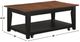 Steve Silver Co. Joplin 3-Piece Ebony/Walnut Lift-Top Table Set-2