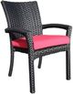CabanaCoast® Customizable Brighton Wicker Outdoor Dining Arm Chair-0
