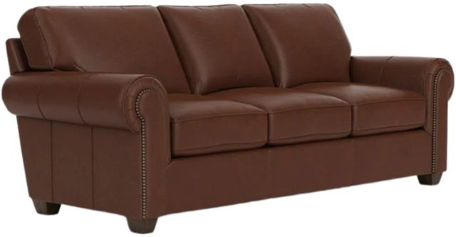 Flexsteel® Customizable Carson Leather Sofa-0