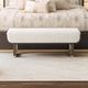 Michael Amini® West Kensington Medium Espresso Accent Bench-1
