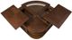 Liberty Furniture Wallace Dark Toffee Cocktail Table-4