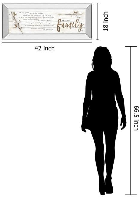 Classy Living Marla Rae We Are Family Wall Art-2