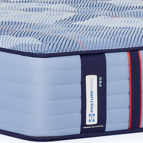 Sealy® Posturepedic® Pro Dupont II Wrapped Coil 14" Firm Tight Top King Mattress-2