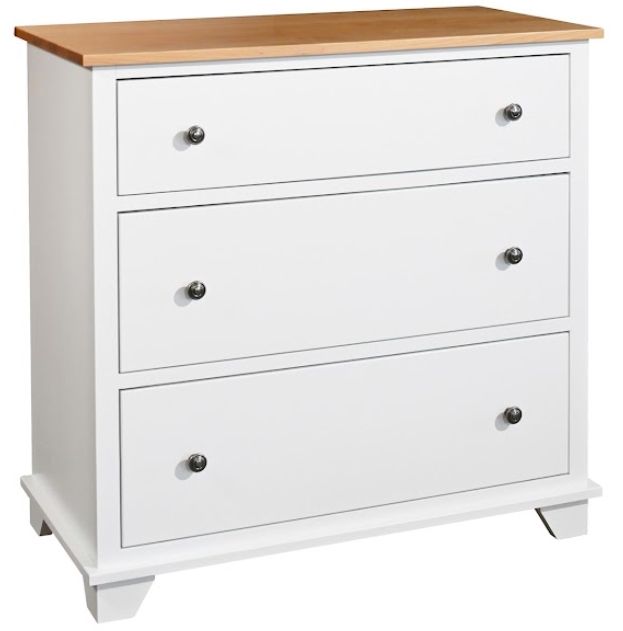 Archbold Furniture Customizable Portland 3-Drawer Chest-0