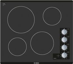 Bosch® 500 Series 24" Black Electric Cooktop