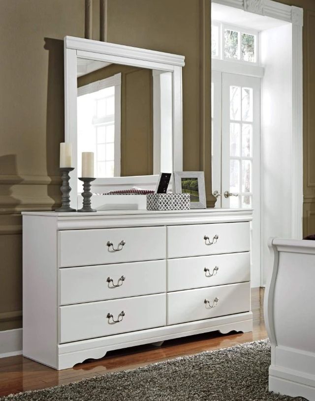 Signature Design by Ashley® Anarasia White Dresser and Mirror-2