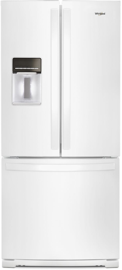 Whirlpool® 30 in. 19.7 Cu. Ft. French Door Refrigerator-White