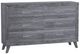 Emerald Home Rappa Warm Gray 6-Drawer Dresser-0