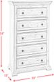 Elements International Olivia Brown Chest-3
