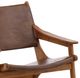 Dovetail Furniture Marceline Brown/Natural Wood Occasional Chair-4