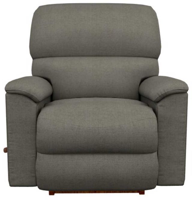 La-Z-Boy® Brooks Gray Manual Rocking Recliner-1