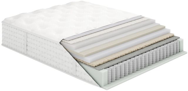 Aireloom® Preferred Streamline™ 15" Wrapped Coil Extra Firm Tight Top California King Mattress-2