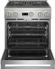 Monogram® Statement Collection 30" Stainless Steel Pro Style Gas Range-3