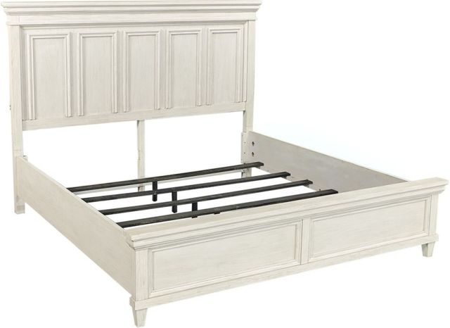 aspenhome® Caraway Aged Ivory King Panel Bed-2