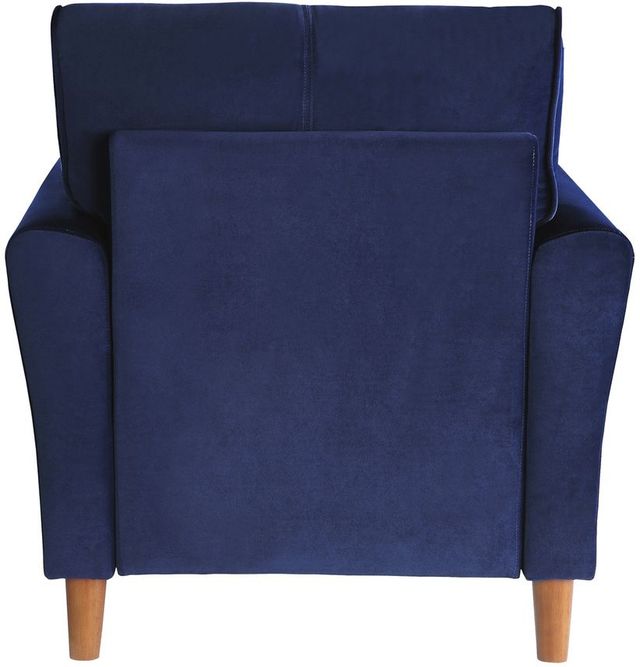 Mazin Furniture Dunleith Blue Upholstered Accent Chair-3