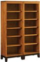 Urban Collections by Yutzy Woodworking Trieste Onyx/Retreat Cherry/Seely Bookcase-0