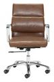 Zuo® Ithaca Vintage Brown Office Chair-1