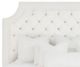 Fairfield® Bespoke Bed Mica Scallop 66" Diamond Tufted King Upholstered Panel Bed-1