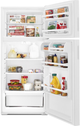 Amana® 16.0 Cu. Ft. White Top Freezer Refrigerator-2