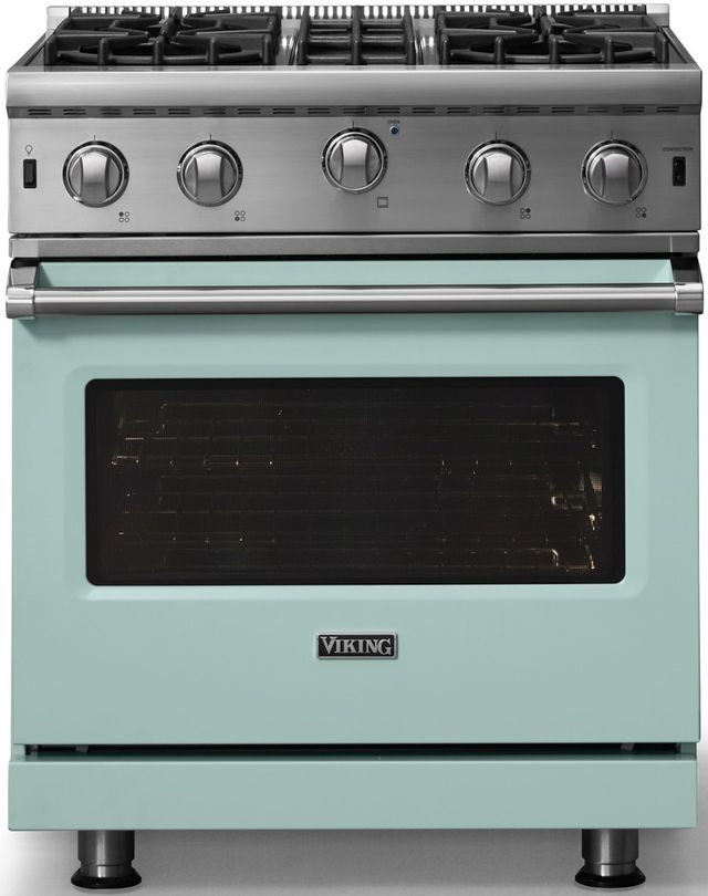 Viking® 5 Series 30" Splash Liquid Propane Pro Style Gas Range-3