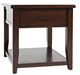 Jofran Inc. Twin Cities Brown End Table-0