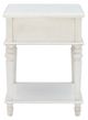 Powell® Pike White Side Table-5