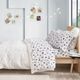 Olliix by Intelligent Design Blue Penguins Queen Cozy Soft Cotton Novelty Print Flannel Sheet Set-4
