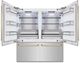 ZLINE Autograph Edition 72 in. 39.6 Cu. Ft. Satin Stainless Steel Built In French Door Refrigerator with Champagne Bronze Accents-1