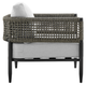 Armen Living Alegria Light Gray Outdoor 4-Piece Set-4