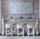 Liberty Furniture Magnolia Manor 4-Piece Antique White/Weathered Bark Console Set-1