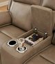 Signature Design by Ashley® Malcesine Sahara Power Reclining Loveseat with Console and Adjustable Headrest-5