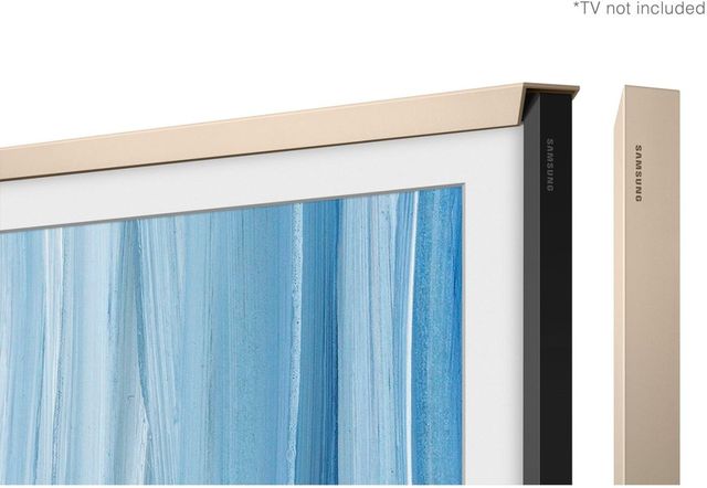 Samsung The Frame 32'' Sand Gold Customizable Bezel-4