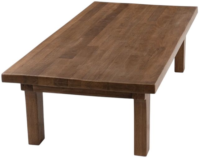 Classic Home Carmel Earthy Terra Rectangle Coffee Table-2