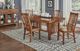 A-America® Laurelhurst Mission Oak Trestle Dining Table-2