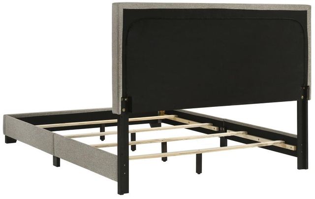Coaster® Dorian Taupe Full Upholstered Panel Bed -3