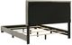 Coaster® Dorian Taupe Full Upholstered Panel Bed -3